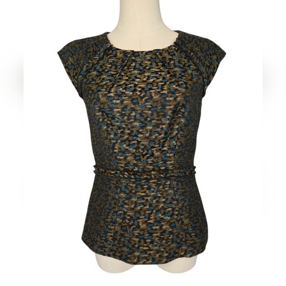 Boden Limited Edition Brocade Top - size 2 - Picture 3 of 11